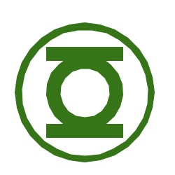 Turtle Graphics Green Lantern Symbol