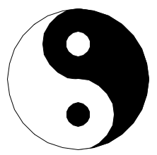 Turtle Graphics Yin Yang Symbol